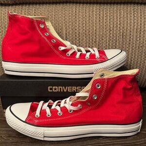 Converse Classic Red Canvas Sneakers